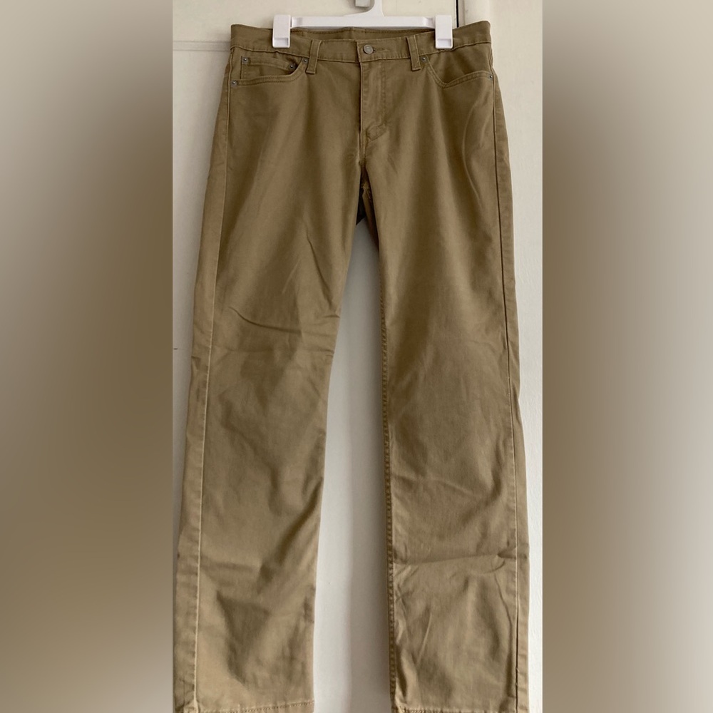 Levi's Tan Chinos Classic Cotton Blend